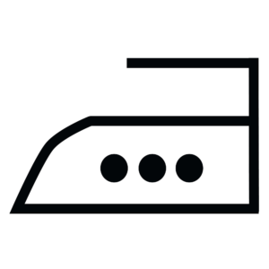 Võib triikida kõrgel temperatuuril